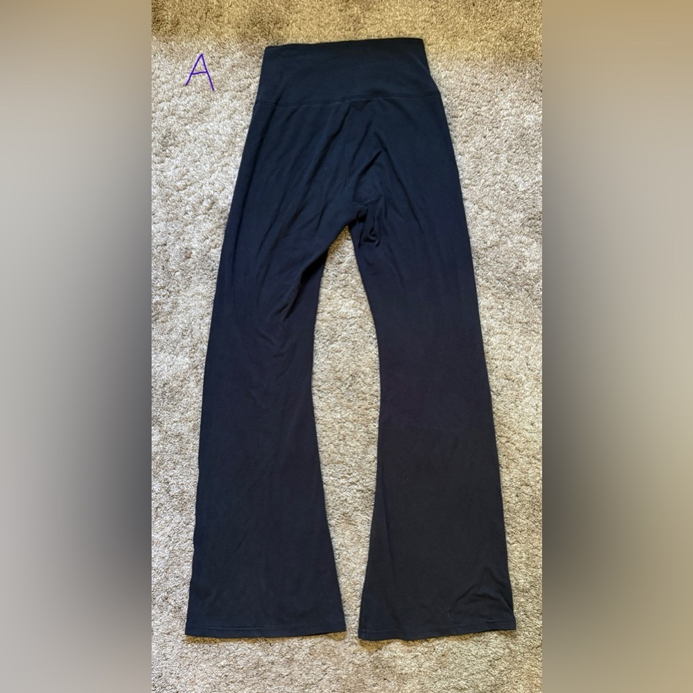 Aerie OG Foldover Flare High-Rise Legging | Size M (Set of 2) - Picture 5 of 8